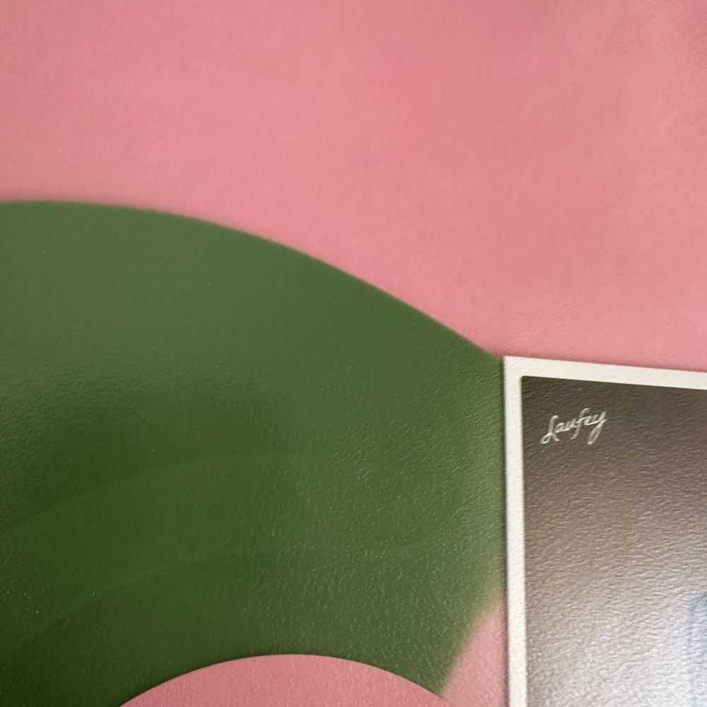 Laufey Valentine Matcha Strawberry Heart Vinyl Record Lover Girl - Picture 3 of 4